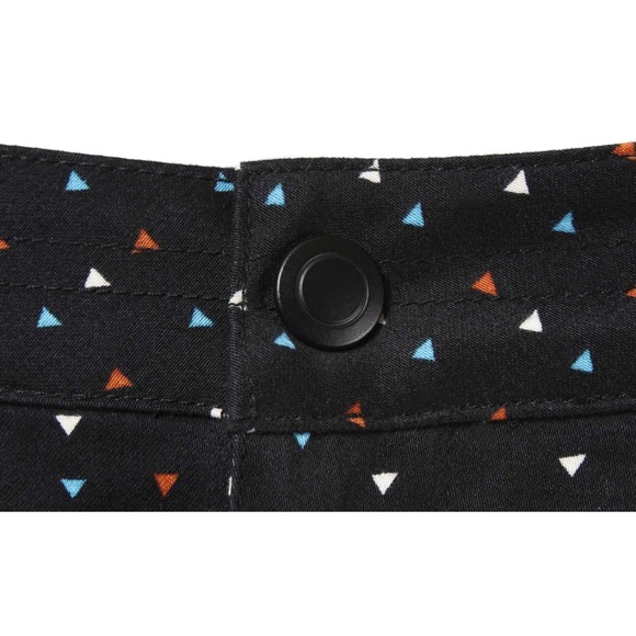 VK SPORT Black Triangle Pattern Active Golf Skirt Skort NWT Size 4 - Picture 4 of 7